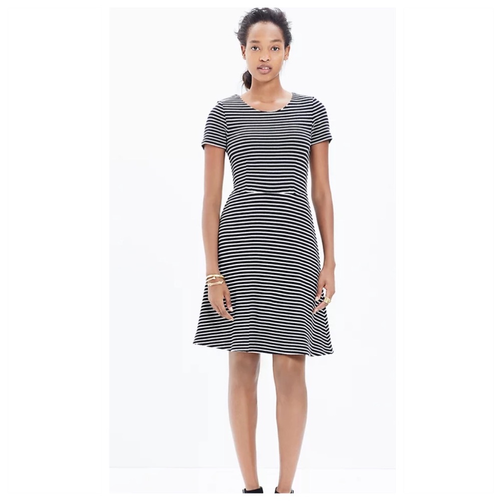 Madewell Striped Dress size Medium